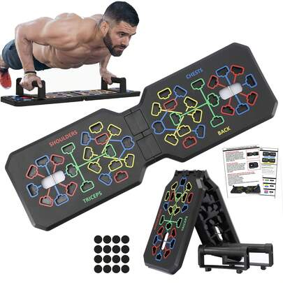 Pushups Board Cross Border T-Type Pushups Stand Home Pushups Training Board Set Chest Abs
