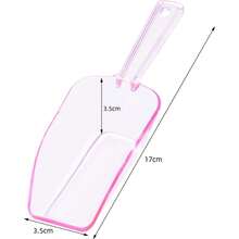 24/12/6/3/1件 6.69英寸迷你透明塑料厨房勺，多功能小冰淇淋勺，适用于婚礼、糖果、甜点、自助餐、冰淇淋、蛋白粉、咖啡、茶 - 彩色 - 查看 7