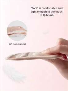 1 Pair Women's High Heel Sandals With Forefoot Cushion Pads - Beige - View 7