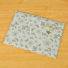 1pc Convenient ID/Passport Holder Casetravel Essential For Holiday Vacation Passport Cover