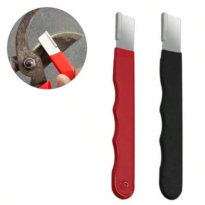 Bộ mài dao săn 3/6 món, phù hợp với mọi loại lưỡi dao, bao gồm cả kéo làm vườn, thanh mài bằng thép vonfram và gốm, tay cầm chống trượt có vỏ bảo vệ, dùng cho dao nhà bếp, dao săn và dao bỏ túi.