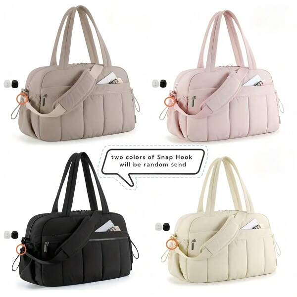 XYXUANYAN Bolso de viaje con correa Adjustable - Gran capacidad, bolso deportivo y de viajes de moda con compartimento para la Top, bolsillos con cremallera y poliéster duradero, adecuado para gimnasio, yoga y viajes empresariales Bolso deportivo + Bolso con tirantes A ° , gran regalo para amigos