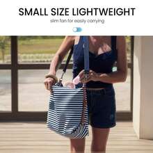 VanSmaGo Caming Fan Portable Mini Outdoor Fan Set [2/3/4/5/6/9/10 Pieces] Handheld Personal Small Fan With 3 Speed For Outdoor Travel, USB Rechargeable Battery Powered Durable Eyelash Fan, Multiple Colors - 3pcs-Black+Pink+Purple - 查看 4