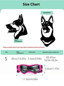 Pet Helmet And UV Protection Goggles Set - Anti-Wind Pet Hat And Pet Sunglasses Combo, Dog Cat Motorcycle Outdoor Helmet Hat Glasses Accessories - Multicolor - View 9