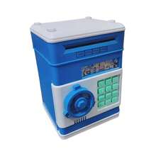 TEMI Electronic Password Piggy Bank, Automatic Money Box, Toilet Paper Currency Cash Dollar Savings Box, ATM Coin Jar, Popular Gift For Birthdays, Halloween, Christmas, Suitable For Boys And Girls / Dedicated Large Electronic Currency Coin Savings Jar With Password Protection Feature. - Black - View 12