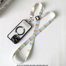 Retro Phone Lanyard With 360° Rotatable Clip, Adjustable Strap, Sturdy Dual-Use Halter, Fashionable Shoulder Strap, Suitable For Various Smartphones Compatible With Android And Most Smartphone,Gifts For Mother, Family, Friends, Birthday, Holiday Phone Chain - Multicolor - View 10
