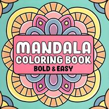 Luxuriöses Mandala Malbuch für Erwachsene - 22 dicke Seiten, Aquarellpapier, einzigartiges Cover | Perfektes Entspannungsgeschenk für Valentinstag, Weihnachten, Halloween & mehr, Schulmaterial, Rückkehr zur Schule