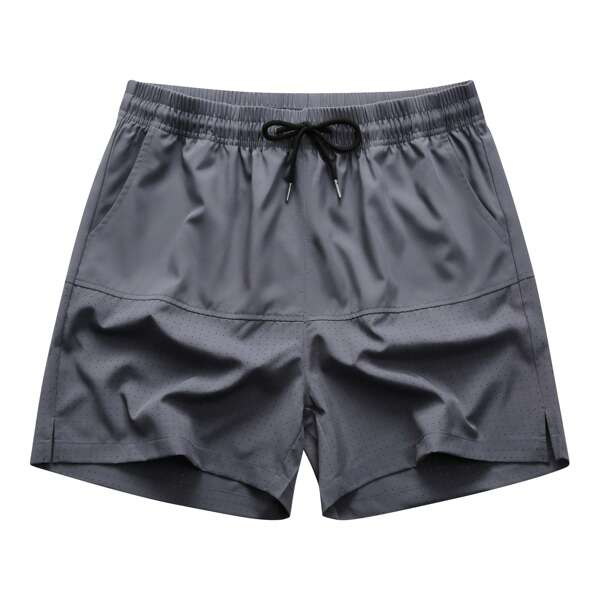 3pcs Men's Summer Breathable Quick Dry Basketball Shorts, Sports Gym Running Training Shorts
