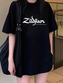 Women T-Shirts - 黑色 - 查看 1