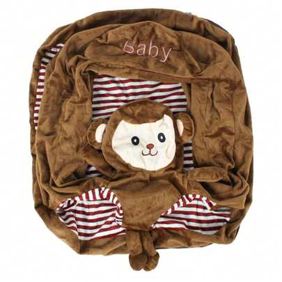 Libsit 仅售1件 幼儿防摔训练坐姿沙发套，加大加厚幼儿学习座椅。婴儿沙发座椅套。不含填充物 婴儿沙发支撑座椅套 婴儿毛绒椅 学习坐姿 舒适幼儿窝 可水洗 不含填充物