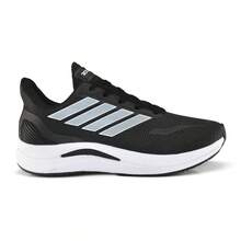 Men's Sports Tennis Shoes For Gym Running-Workout Comfortable Immediate Shipping - 黑白 - 查看 1