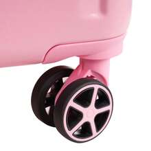 MERAX Luggage Sets 3 Piece, Hard Shell ABS Lightweight Durable Suitcases With Double Spinner Wheels 20/24/28 Inch (Pink) - 粉紅色的 - 查看 9