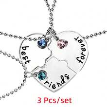 2/3/4 Chiếc/Bộ Dây Chuyền Bạn Thân Dây Chuyền BFF Nữ Tình Yêu Tình Bạn Mặt Dây Chuyền Choker Thời Trang Nam Và Nữ Trang Sức Quà Tặng Hình Khoai Tây Chiên Burger Thiết Kế Sáng Tạo Dây Chuyền Mãi Mãi Choker Tình Bạn BFF Trang Sức Cao Cấp - Một cỡ - Xem 14