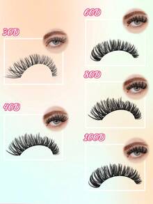 Set de 3 piezas: 1 caja de pestañas postizas negras y 1 pegamento para pestañas de doble cara y una pinza para cejas en ángulo rosa, pestañas falsas VBS30D/40D D/100A/100D, 32 hebras de pestañas cuadradas en caja, psemiles largos y definidos con tallos suaves y finos, 5ml + 2 súper fuerte, pegamento de cejas 2 en 1, adecuado para maquillaje diario/fiesta, edición limitada para fiestas y artículos de maquillaje