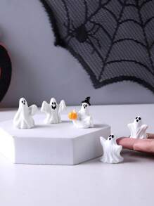 Joivida 1 Set Halloween Creative Ghost, Demon, Pumpkin, Witch Miniature Decorations, DIY Home Center Decor, Bedroom Cabinet Decor, Halloween Party Decoration, Halloween Holiday Gift Home Decor Halloween Decor Fall Decor Room Decor Autumn Decor