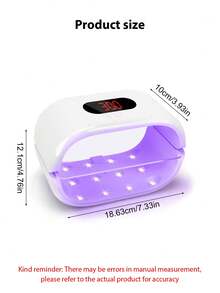 36W UV Curing Light, Resin Specific, Dual-Sided Fast Curing, 3-Speed Adjustable, Digital Display, Suitable For Crafts - Multicolor - View 5