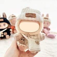 1/2 Sets Fashionable Clothing Sets Suitable For Labubu (Without The Doll), Hand-Woven , Cute Clothes, Bags, Hats, DIY Fashionable And Interesting Accessories, Suitable For Daughter's Birthday, Anniversary, And Holiday Gifts, Christmas Gift