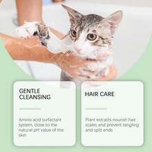 5-In-1 Pet Shampoo, Plant Essence Nourishing, Detangle And Easy To Comb For Dogs & Cats - Apricot - View 6