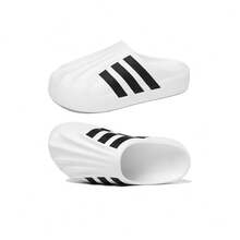 Adidas Originals AdiFOM SUPERSTAR MULE Comfortable & Durable Slide Sandals, Unisex, White & Black - White - View 4