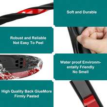 Universal Car Door Rubber Seal Strip Self Adhesive Automotive Door Soundproofing Weather Stripping Double Layer 5-Hole Auto Weatherstrip Fit Truck Pickup RVs - 16m - View 3