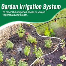 226FT Automatic Drip Irrigation Kit - Effortless Plant Watering System With Adjustable Nozzles And Patio Misting - Perfect For Thriving Gardens And Greenhouses - 黑色 - 查看 5