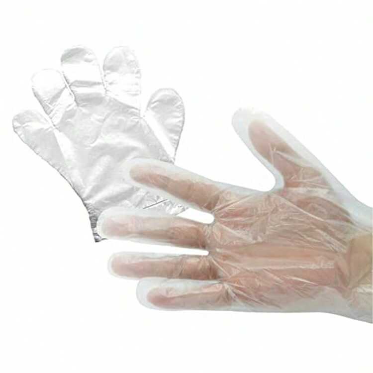 80/100 一次性手套 - 一次性烹饪手套 | XL 中号大号塑料一次性食品准备手套 | 不含乳胶的聚乙烯工作厨房手套 | 一次性清洁手套 - 彩色 - 查看 8