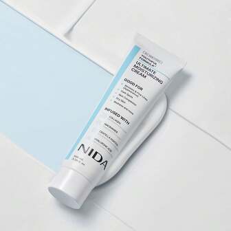 NIDA Crème Hydratante Ultime | Centella Asiatica, Niacinamide, Acide Hyaluronique, Collagène | Rides, Ridules, Taches Sombres, Peau Sèche, Rougeurs | 100 ml