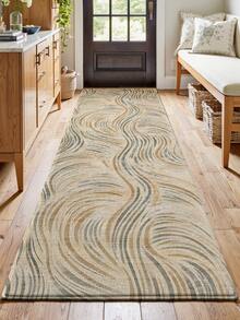 DAJIANG 1pc Thick Velvet Anti-Slip Doormat, Comfortable Floor Mat, Hallway Carpet, Kitchen Mat, Machine Washable, Easy To Clean, Home Decor, Entryway, Bathroom, Kitchen Rug - Multicolor - View 8