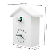 Modern Cuckoo Wall Clock Quartz Bird Home Clock Living Room Hanging Watch Timer - 1 - View 3