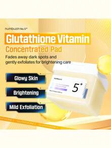 numbuzin 5% Niacinamide Concentrated Cotton Pads, Gel-Like Cotton Texture, Infused With Essence, Brightens Complexion, Hydrates And Repairs, Reduces Dullness, Korean Cosmetics, 70 Pads/6.08 Fl Oz. - 70 Pads/6.08 Fl.oz - View 3