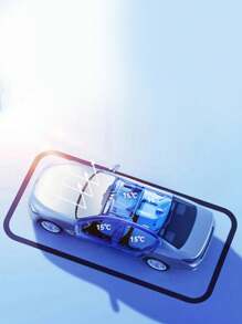 1 pezzo Parasole per parabrezza auto, visiera parasole riflettente offre una protezione ottimale per l'interno dell'auto, adatto per auto compatte, SUV e hatchback