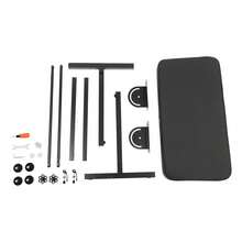 OUKANING Tattoo Armrest Heavy Duty ajustable Altura y Multi Angulo almohadilla tamaño 70 * 40cm - Negro - Ver 11
