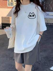 Women T-Shirts - 白色 - 查看 1