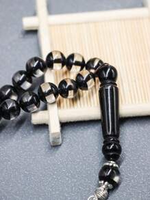 1 件 51 件 10 毫米经典双色串珠手链念珠，穆斯林中东男女通用珠宝，适合节日佩戴和日常佩戴 - 彩色 - 查看 7