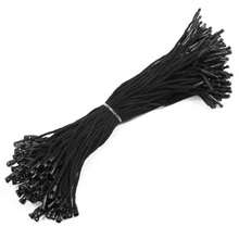 Cordón de etiqueta colgante de poliéster, firmemente cerrado, adecuado para ropa, zapatos, etiquetas de equipaje, etiquetas de regalo, etiquetas de precio y accesorios DIY