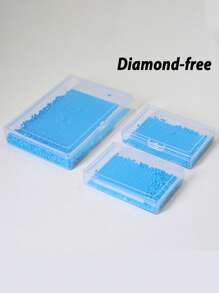 Handmade Diamond Art Painting New Storage Box Point Diamond Disc With Lid DIY Packed Diamond Round Diamond Turn Diamond Box Set