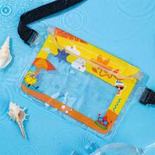 防水手机袋水下多层腰部防水袋加厚柔软游泳收纳袋户外运动沙滩包防水手机壳