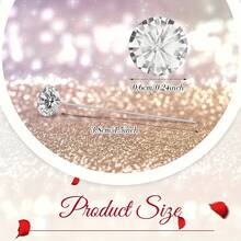 50/100 Viên Đa Năng Pha Lê Đầu Chân Có Hộp Nhựa Trong Cho Đám Cưới May Thủ Công DIY Trang Trí - Trong sáng - Xem 4