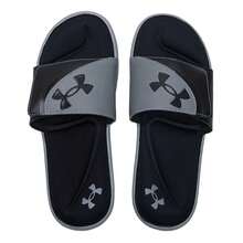Under Armour M Ignite VI SL Lightweight & Breathable Men's Slippers, Suitable For Bathroom, Outdoor, Beach & Recreation - Black - View 4