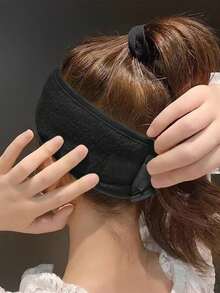 3条装超强吸水头带 - 防滑SPA头带，适用于洗脸和护肤，可用作洗脸头带、美容头带、运动和瑜伽头带 - 可调节弹力带 - 夏季居家、浴室、装饰和返校美容产品 - 彩色 - 查看 11