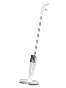 Trapeador eléctrico con depósito de agua y aspersor. Limpieza profunda sin esfuerzo. - Blanco - Ver 4