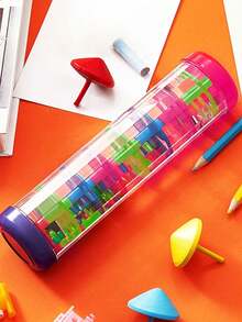 1 pieza/Set de 3 piezas de juguete antiestrés con sonido de lluvia de color aleatorio para adolescentes - Multicolor - Ver 3