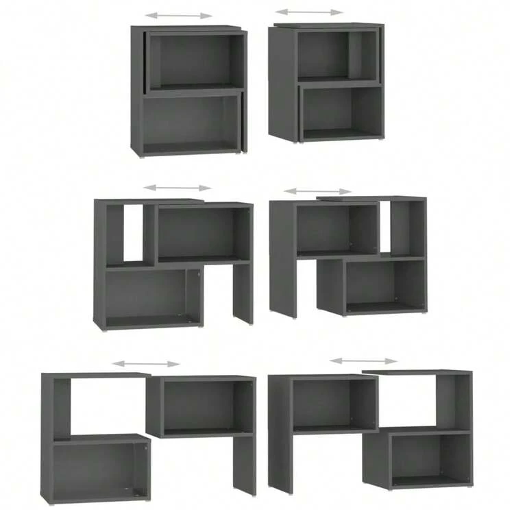 Television Stands & Entertainment Centers - 灰色 - 查看 5