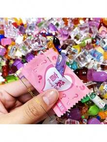 12pcs/Set Surprise Random Multi-Season Resin Decorations, Suitable For DIY Jewelry, Crafts And Accessories, Back To School Supplies - Multicolor - View 3