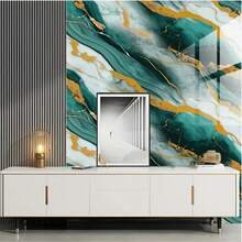 A Roll Of Exquisite Marble Style Home Decoration Wallpaper -118 Inches X 15.7 Inches, Easy To Peel And Paste, Easy To Install And Cut, Waterproof, Oil Resistant, Moisture-Proof, Suitable For Indoor Walls, Room Decoration, Very Suitable For Wall Renovation Decoration In Living Rooms, Kitchen Wall Panels, Bathrooms And Other Areas. Stickers Wall Decor Personalized Wall Stickers