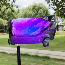 DUTYBOD Football Visor Anti-Fog Scratch Resistant Used For Riddell Speed Flex Helmet- Football Helmet Eye-Shield For Youth&Adult - Multicolor - View 10