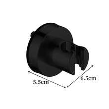 Soporte para cabezal de ducha, ventosa Universal mont en la pared, soporte para grifo de ducha, rociador de mano, Base fija para accesorios de baño - Negro - Ver 6