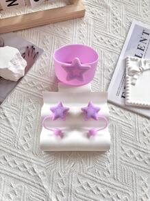 Compatible con accesorios de la Cup (2 piezas de tapas para sorbetes)(2 piezas de tapas para sorbetes + 1 pieza de cubierta protectora inferior PARA 40OZ) para la tapa del sorbete de la taza, simple, conveniente, tapa de sorbete reutilizable de silicona para uso diario, cubierta antipolvo y antisalpicaduras para sorbete, accesorios portátiles y fáciles de limpiar para taza de aislamiento, cubierta de sorbete con diseño de flor de dibujos animados, rosa, azul, morado, amarillo, verde - Multicolor - Ver 14