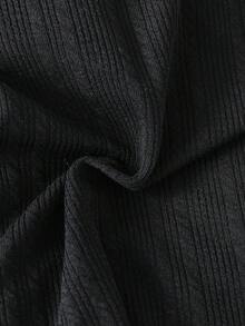 Cute Casual Half Open Front Ribbed Collar Embroidered Little Dinosaur Baby Romper