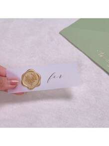 20 piezas de pegatinas selladas con cera, sobres sellados a mano, pegatinas de cera autoadhesivas, pegatinas para sellar sobres de invitaciones de boda, envoltorios de regalo, invitaciones a fiestas, cumpleaños